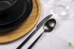Bo-Camp Industrial - Servies - Orville - Campingbord - 16-delig - Mat Zwart -Buitenkampeer Winkel 1200x800 75