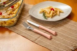 Di Solle Inova D - 6 Persoons Bestekset - Handige Opbergbak Met Raspdeksel - 26 Delig - Baby Pink -Buitenkampeer Winkel 1200x800 78