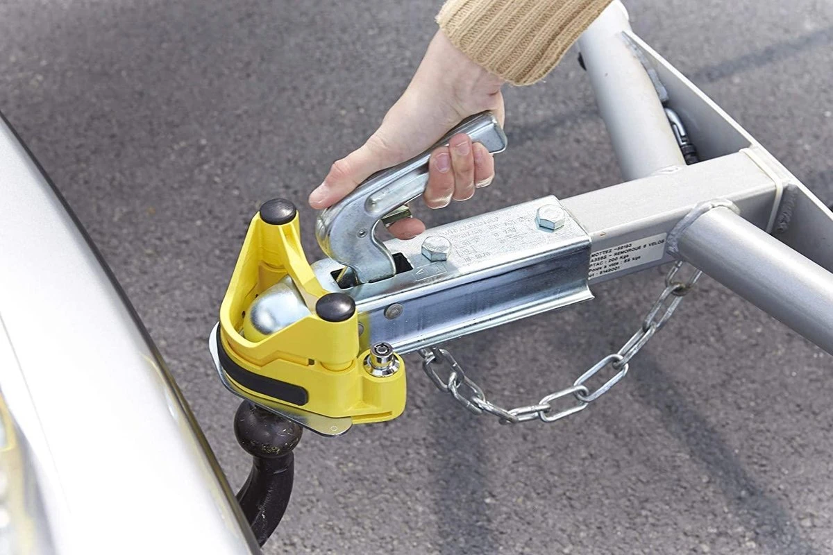 Mottez - Disselslot / Trekhaakslot Diefstalbeveiliging Voor Aanhanger / Caravan 4 Mottez - Disselslot / Trekhaakslot Diefstalbeveiliging Voor Aanhanger / Caravan - Afbeelding 2