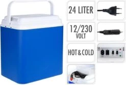 Excellent Cool Solutions - Draagbare Koelbox - Met Verwarm Functie - Blauw/wit - 24 Liter - 12V & 230V -Buitenkampeer Winkel 1200x811 3