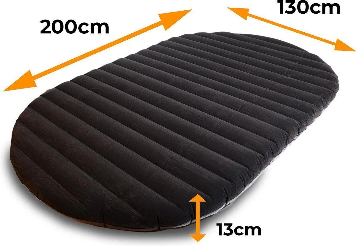 Deryan Luxe Twin Luchtbed - Tweepersoons Luchtbed Inclusief Pomp - 200 Cm X 130 X 13 Cm 8 Deryan Luxe Twin Luchtbed - Tweepersoons Luchtbed Inclusief Pomp - 200 Cm X 130 X 13 Cm - Afbeelding 6