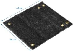 PROPLUS Pro Plus Mat Voor Camper Opstapje - Zwart - 46 X 40 Cm -Buitenkampeer Winkel 1200x836 2