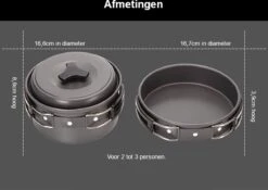 Hikr® Camping Pannenset - Complete 22-delige Kookset - Lichtgewicht - Kookgerei Servies - Outdoor - BPA-vrij - Keukengerei Set 12 Hikr® Camping Pannenset - Complete 22-delige Kookset - Lichtgewicht - Kookgerei Servies - Outdoor - BPA-vrij - Keukengerei Set -Buitenkampeer Winkel 1200x848 2