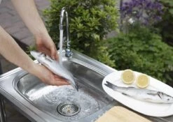 Camping/Outdoor Inox Tafel Met Gootsteen Lavabo En Kraan 100x77x50cm -Buitenkampeer Winkel 1200x852 1