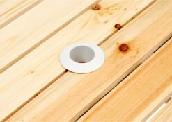 CAMPZ Fir Wood Picknicktafel, Bruin/grijs -Buitenkampeer Winkel 1200x855