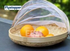 Voedselkap - Vliegenkapjes Bamboe Set 3 Stuks - Flystopper -Buitenkampeer Winkel 1200x880 4