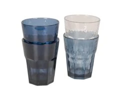 Bo-Camp - Wijn/Limonade Glas - Campingglas - Mix & Match - 400 Ml - 4 Stuks -Buitenkampeer Winkel 1200x920 5