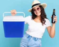 Niceey Thermo Elektrische Koelbox - 24 Liter - Koelbox Elektrisch 12v 230 Volt - Coolbox - Koelt & Verwarmt - Blauw -Buitenkampeer Winkel 1200x966 3