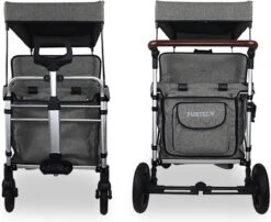 FUXTEC Bolderkar FX-CTXL900 - Premium Grijs - Nu Voor Maximaal 4 Kinderen -Buitenkampeer Winkel 1200x981