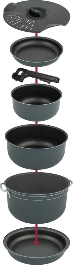 Bo-Camp Pannenset - Camping - 7-delig - Aluminium -Buitenkampeer Winkel 333x1200