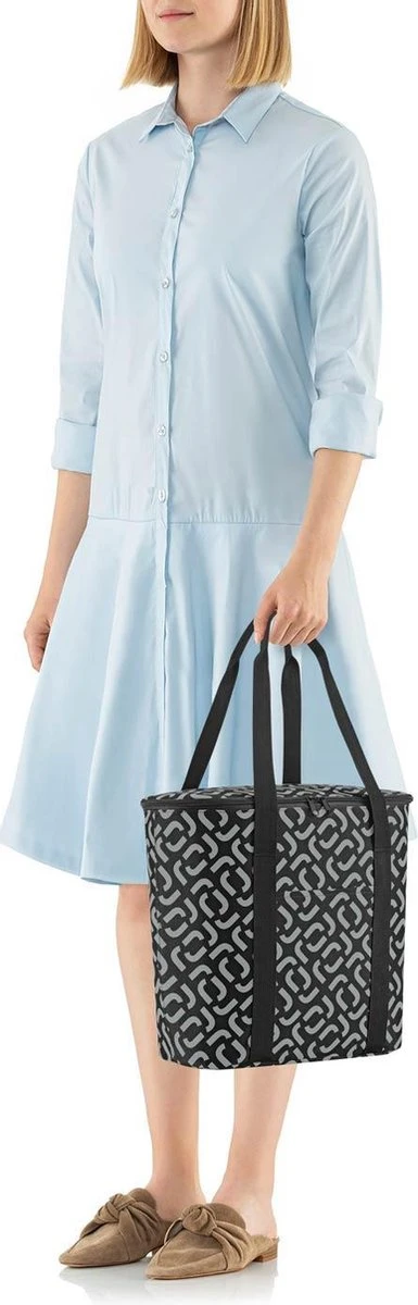 Reisenthel Thermoshopper Koeltas - 15L - Signature Black Zwart 6 Reisenthel Thermoshopper Koeltas - 15L - Signature Black Zwart - Afbeelding 4