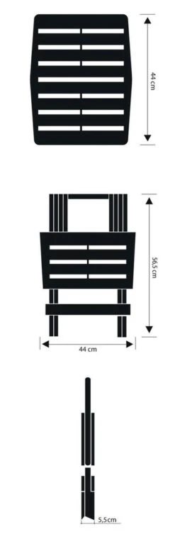 GENERIC Bijzettafel Adige Wit Kunststof 45x43x50cm 14 GENERIC Bijzettafel Adige Wit Kunststof 45x43x50cm -Buitenkampeer Winkel 390x1200