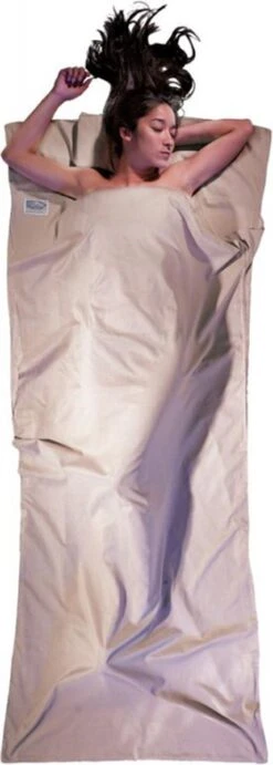 Cocoon Binnenslaapzak Mamo Travelsheet 220 X 88 Cm Katoen Wit -Buitenkampeer Winkel 429x1200