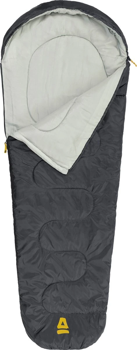 Abbey Camp Slaapzak Mummie - Grijs - 210 X 80/50 Cm 3 Abbey Camp Slaapzak Mummie - Grijs - 210 X 80/50 Cm
