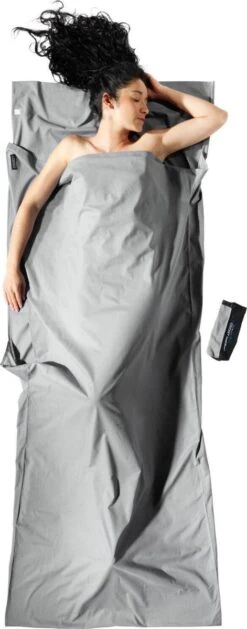 Cocoon Travelsheet InsectShield 100% Katoen - Safari Grey -Buitenkampeer Winkel 471x1200 4