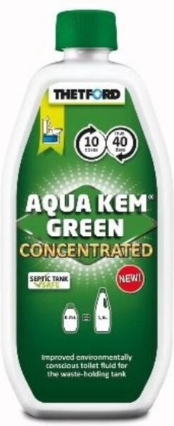 Thetford Aqua Kem Green - Concentrated - 0,75L -Buitenkampeer Winkel 490x1200