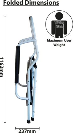 Aidapt Opstapkruk Met Leuning - 2 Treden 15 Aidapt Opstapkruk Met Leuning - 2 Treden -Buitenkampeer Winkel 661x1200