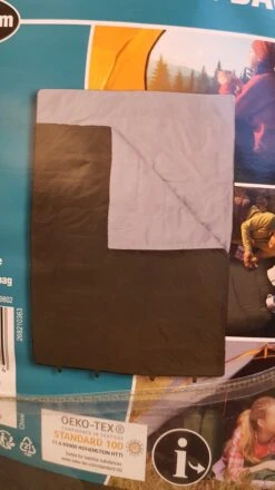 Froyak - 2-persoons Slaapzak XXL Groen 225 X 150 Cm - 2 Persoons Slaapzak Envelop Model Extra Large -Buitenkampeer Winkel 674x1200 3