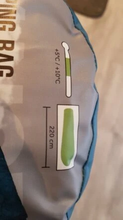 Max Ranger - XL Mummieslaapzak Blauw 220 X 80 Cm - Extra Grote Mummieslaapzak - XL Mummie Slaapzak Blauw -Buitenkampeer Winkel 674x1200 7