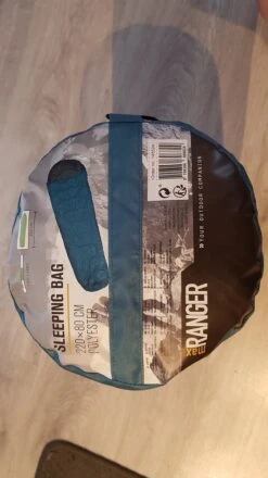 Max Ranger - XL Mummieslaapzak Blauw 220 X 80 Cm - Extra Grote Mummieslaapzak - XL Mummie Slaapzak Blauw -Buitenkampeer Winkel 674x1200 8