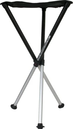 Walkstool - 3-Poots Krukje - Comfort 65 Cm - Verstelbaar - Zwart -Buitenkampeer Winkel 678x1200