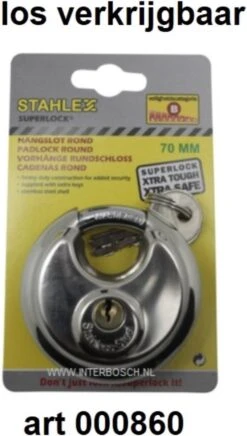 Benson Aanhanger Slot - Caravan Slot - Disselslot Vast Model ( Kokermodel) -Buitenkampeer Winkel 680x1200