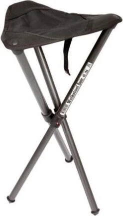 Walkstool - 3-Poots Krukje - Basic 60cm - Verstelbaar - Antraciet -Buitenkampeer Winkel 686x1200