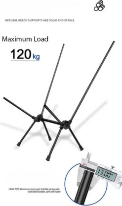 Lopoleis® Campingstoel – Campingstoel Opvouwbaar – Visstoel – Vouwstoel – Strandstoel – Inklapbaar – Lichtgewicht – Outdoor Stoel - Hoge Rugleuning -Buitenkampeer Winkel 715x1200