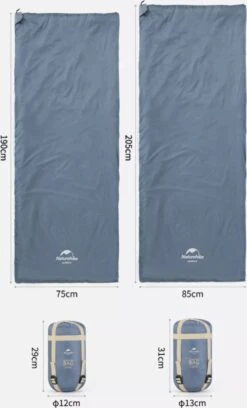 Naturehike® Slaapzak - Lichtgewicht - 205*85cm - Compact - Waterdicht - 3 Seizoenen Slaapzak Lente, Zomer & Herfst - Outdoor - Slaapzakken Volwassen & Kinderen -Buitenkampeer Winkel 726x1200 1