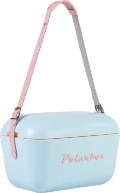 Polarbox Koelbox Met Schouderband - Pop Blauw - 20 Liter - 45x30x(H)27cm -Buitenkampeer Winkel 751x1200