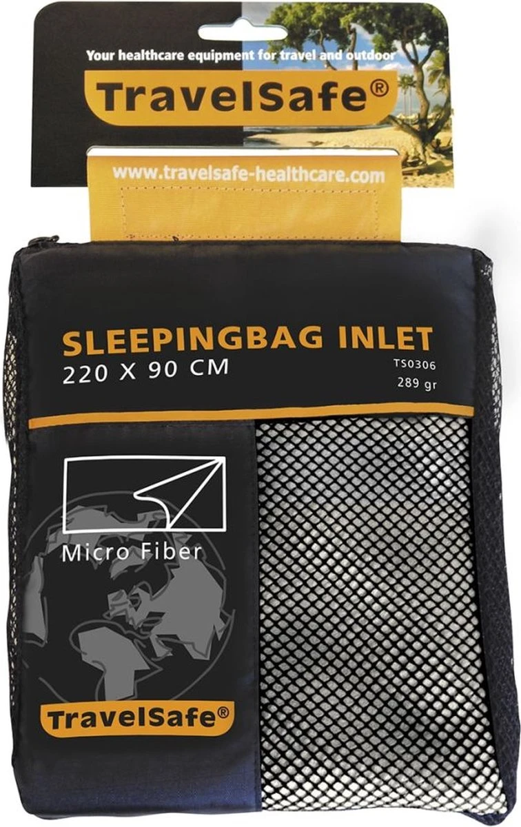 Travelsafe Microfiber Inlet - Deken - 1pers. - White Natural 3 Travelsafe Microfiber Inlet - Deken - 1pers. - White Natural