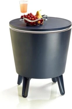 Keter Coolbar Partytafel – 49,5x49,5x57cm - Antraciet -Buitenkampeer Winkel 792x1200 3