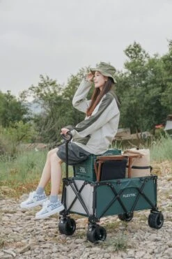 Flextail Gear Bolderkar Opvouwbaar Ezy Wagon - Tot 100KG - Wielen Loskoppelbaar - Zwart -Buitenkampeer Winkel 800x1200 15