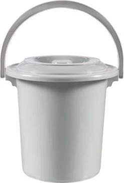 Curver Toiletemmer Met Deksel - 10L - 31 Cm - Lichtgrijs -Buitenkampeer Winkel 814x1200 4