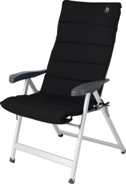 Bo-Camp - Stoelkussen - Universeel - Gepolsterd - Polyester - Antraciet