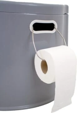 NordFalk Draagbaar Campingtoilet 6 Liter - Camping Toilet Met Binnenemmer - Incl. Deksel En Rolhouder -Buitenkampeer Winkel 819x1200 1