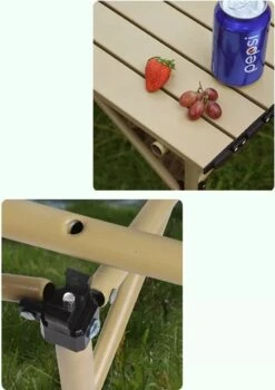 Buxibo - Lichtgewicht Vouwbare Campingtafel - Inklapbaar - Vis/Tuin/Picknick Tafel - Kamperen - Met Opberghoes - Aluminium - Grijs -Buitenkampeer Winkel 848x1200 1