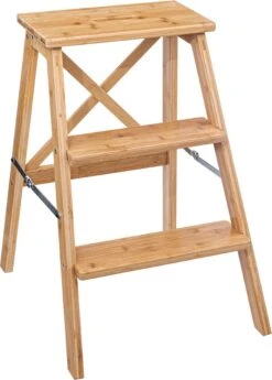 Merkloos Eazy Living Bamboe Opstapje Gautier