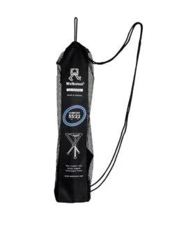 Walkstool - 3-Poots Krukje - Comfort 55 Cm - Verstelbaar - Zwart -Buitenkampeer Winkel 901x1200