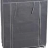 Merkloos GARDEROBE KAST - 3 SCHAPPEN - 60X30X80 CM -Buitenkampeer Winkel 916x1200