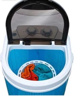 Mini-lader, Wasmachine, Met Centrifuge, Campingwasmachine Tot 3 Kg, Klein En Handig Met Draaggreep [Energieklasse B] -Buitenkampeer Winkel 926x1200 4