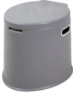 NordFalk Draagbaar Campingtoilet 6 Liter - Camping Toilet Met Binnenemmer - Incl. Deksel En Rolhouder -Buitenkampeer Winkel 934x1200 4