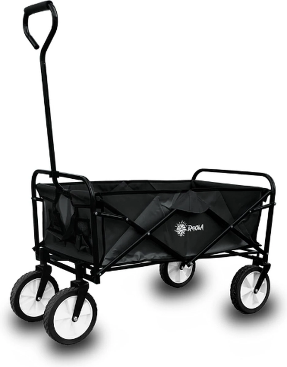 Rijoka Opvouwbare Bolderkar/Bolderwagen | Zwart 3 Rijoka Opvouwbare Bolderkar/Bolderwagen | Zwart