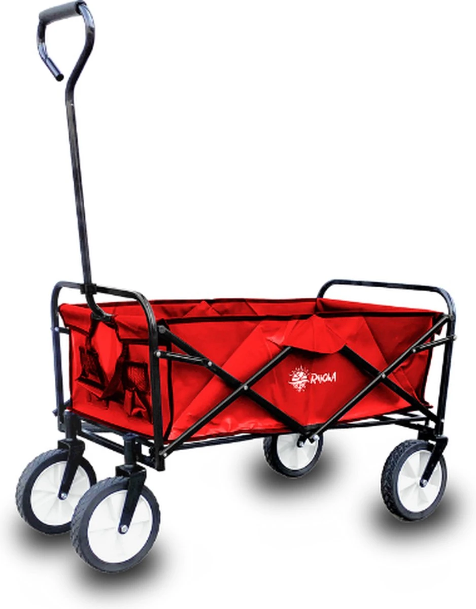 Rijoka Opvouwbare Bolderkar/Bolderwagen Rood 3 Rijoka Opvouwbare Bolderkar/Bolderwagen Rood