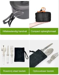 Hikr® Camping Pannenset - Complete 22-delige Kookset - Lichtgewicht - Kookgerei Servies - Outdoor - BPA-vrij - Keukengerei Set 14 Hikr® Camping Pannenset - Complete 22-delige Kookset - Lichtgewicht - Kookgerei Servies - Outdoor - BPA-vrij - Keukengerei Set -Buitenkampeer Winkel 945x1200 2