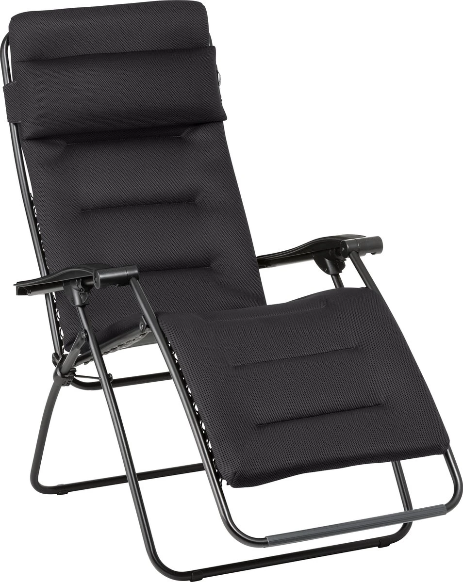 Lafuma RSX Clip Air Comfort - Relaxstoel - Verstelbaar - Inklapbaar - Zero Gravity - Acier 3 Lafuma RSX Clip Air Comfort - Relaxstoel - Verstelbaar - Inklapbaar - Zero Gravity - Acier