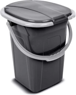 Campingtoilet 19L Mobiele Toiletemmer Reistoilet Toiletemmer Toilet Mobiele Camping Antraciet -Buitenkampeer Winkel 966x1200 3