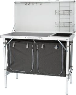 Campart Campingkeuken KI-0757 – Complete Keuken En Campingkast – Opvouwbaar En Inclusief Draagtas - Grijs 21 Campart Campingkeuken KI-0757 – Complete Keuken En Campingkast – Opvouwbaar En Inclusief Draagtas - Grijs -Buitenkampeer Winkel 969x1200 1
